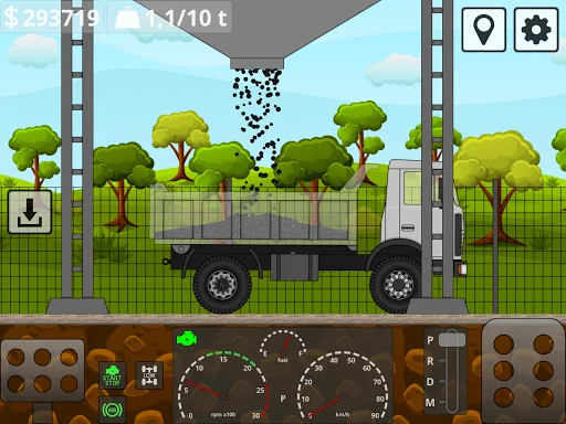 Mini Trucker APK डाउनलोड करें – बेहतरीन 2D ट्रक सिम्युलेटर गेम - Screenshot 19