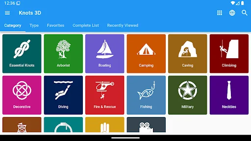 Knots 3D डाउनलोड करें – 220+ गाँठें बांधना सीखें | 3D गाइड - Screenshot 16