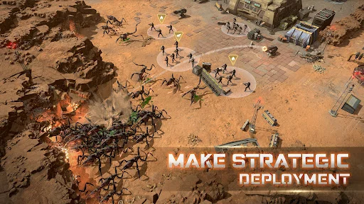 Marsaction: Infinite Ambition डाउनलोड करें – मंगल ग्रह पर रणनीति बनाएं - Screenshot 3