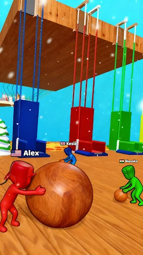 Snow Race 3D डाउनलोड करें – मजेदार स्नोबॉल रेसिंग गेम का आनंद लें - Screenshot 6