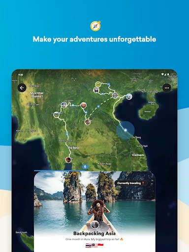 FindPenguins डाउनलोड करें – अपनी यात्राओं को ट्रैक और प्लान करें - Screenshot 10
