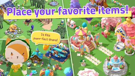 The Secret of Cat Island डाउनलोड करें – बिल्लियों के साथ खेती और एडवेंचर - Screenshot 3
