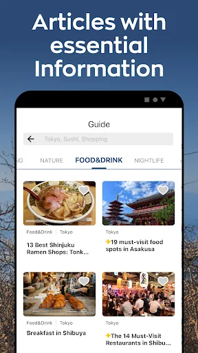 Japan Travel App डाउनलोड करें – जापान यात्रा और शिनकानसेन गाइड - Screenshot 7
