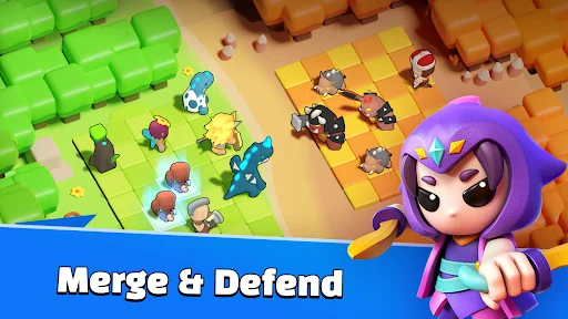 Merge War: Super Legion Master डाउनलोड करें – बेस्ट ऑफलाइन ऑटो चेस - Screenshot 9