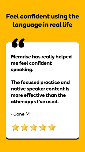 Memrise डाउनलोड करें – नई भाषाएँ सीखें और आत्मविश्वास से बोलें - Screenshot 8