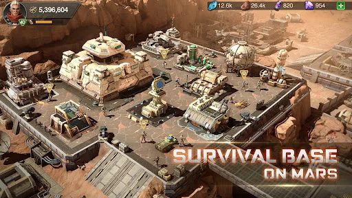Marsaction: Infinite Ambition डाउनलोड करें – मंगल ग्रह पर रणनीति बनाएं - Screenshot 5