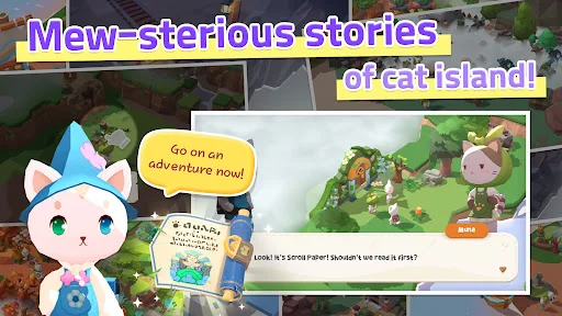 The Secret of Cat Island डाउनलोड करें – बिल्लियों के साथ खेती और एडवेंचर - Screenshot 22
