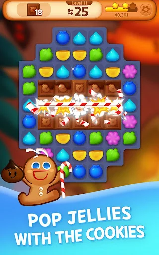 Cookie Run: Puzzle World डाउनलोड करें – मजेदार पहेली गेम - Screenshot 1