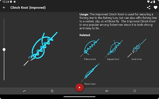 Knots 3D डाउनलोड करें – 220+ गाँठें बांधना सीखें | 3D गाइड - Screenshot 23
