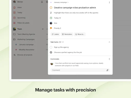 Todoist डाउनलोड करें: अपने कार्यों को व्यवस्थित करें और उत्पादकता बढ़ाएं - Screenshot 10